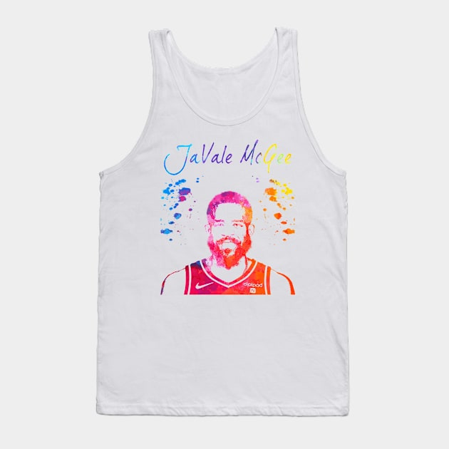 JaVale McGee Tank Top by Moreno Art